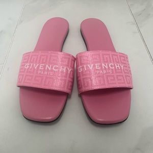 GIVENCHY BABY PINK SLIDES